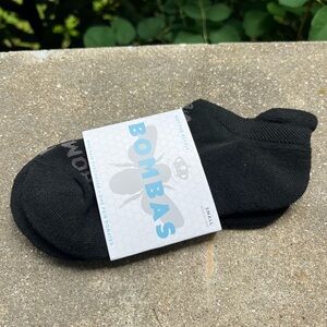 Bombas Black Ankle Socks size Small New in Package